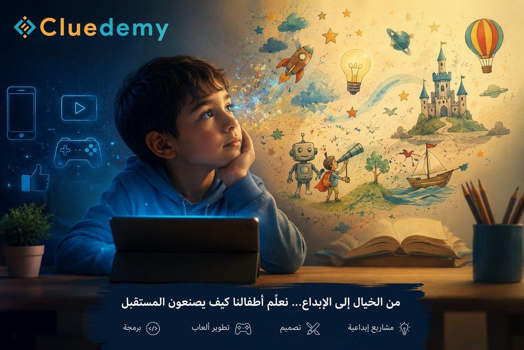 أخطر ما تسرقه الشاشات من أطفالنا ليس الوقت… بل الخيال - Cover Image